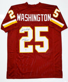 Joe Washington Autographed Maroon Pro Style Jersey w/ SC Champs- Beckett Auth *2