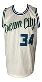 Giannis Antetokounmpo Milwaukee Signed Cream Basketball Jersey JSA