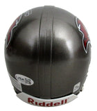 Mike Alstott Signed/Autographed Buccaneers Mini Football Helmet JSA 213136