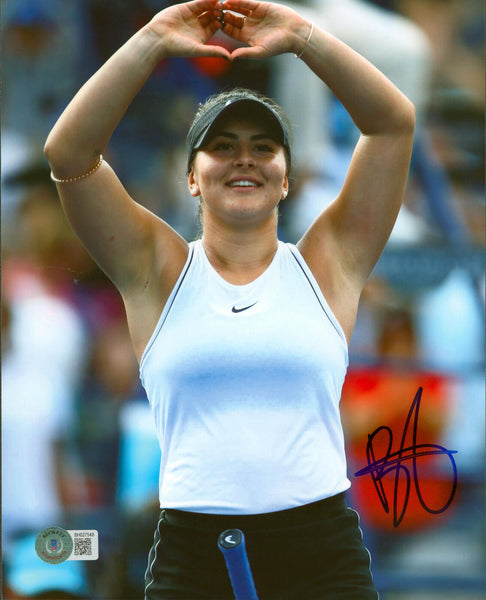 Bianca Andreescu Authentic Signed 8x10 Photo Autographed BAS #BH027549