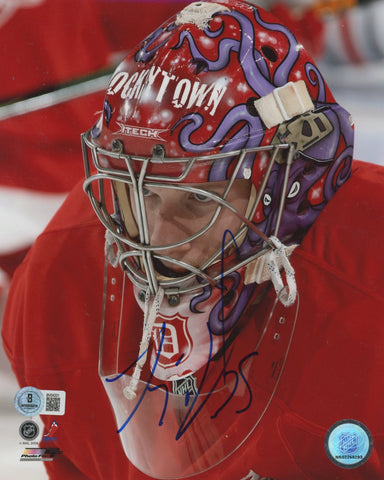 Red Wings Jimmy Howard Authentic Signed 8x10 Vertical Photo BAS #BV04201