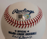 David Dahl Autographed Baseball (MLB COA)