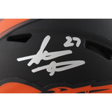 Steve Atwater Autographed Denver Broncos Eclipse Mini Helmet Beckett 49073