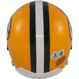 AJ Dillon Autographed/Signed Green Bay Packers VSR4 Mini Helmet Beckett 54803