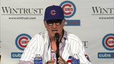 Joe Maddon Signed 2016 World Series Logo Baseball (Beckett) Chicago Cubs Manager