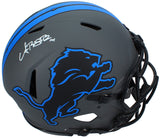 Amon-Ra St. Brown Autographed Detroit Lions FSM Custom Authentic Helmet Beckett