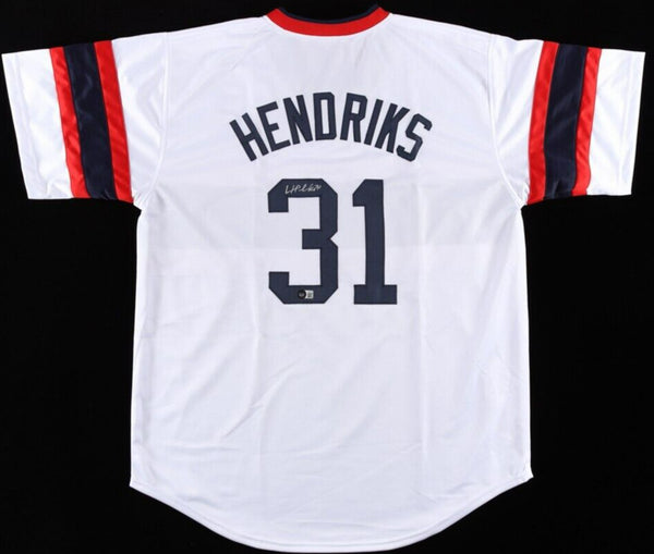 Liam Hendriks Signed Chicago White Sox 1983 Throwback Jersey (Beckett)