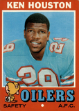 Ken Houston Signed Houston Oilers Jersey (Beckett) 12xPro Bowl D.B .(1968-1979)