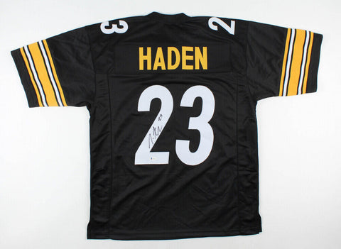 Joe Haden Signed Pittsburgh Steelers Jersey (Beckett Hologram) 3xPro Bowl D.B.