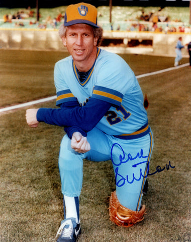 Brewers Hall of Famer DON SUTTON Signed 8x10 AUTO Photo #1 - 1982 World Series