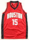 Reed Sheppard Signed Houston Rockets Jersey (Beckett) 2024 #3 Overall Pick