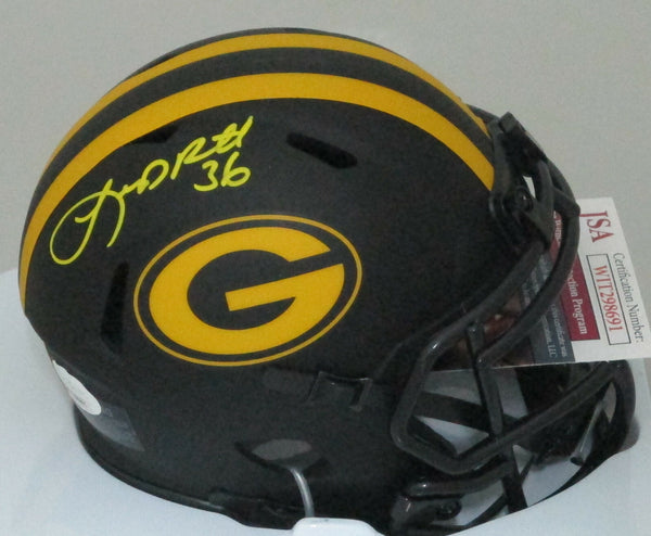 Packers SB Champ LEROY BUTLER Signed Riddell ECLIPSE Speed Mini Helmet AUTO JSA
