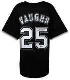 Andrew Vaughn (WHITE SOX) Signed Black Custom Jersey - (BECKETT COA)