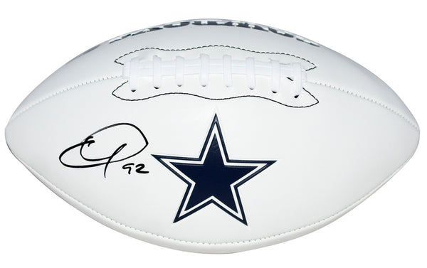 QUINNEN WILLIAMS AUTOGRAPHED DALLAS COWBOYS WHITE LOGO FOOTBALL BECKETT