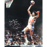 Julius Erving Autographed New Jersey Nets 16x20 Photo Beckett Witness 51667
