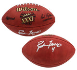 Brett Favre Signed Green Bay Packers Wilson Authentic Super Bowl 31 NFL Football