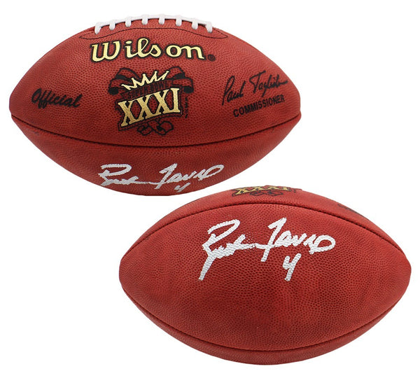 Brett Favre Signed Green Bay Packers Wilson Authentic Super Bowl 31 NFL Football