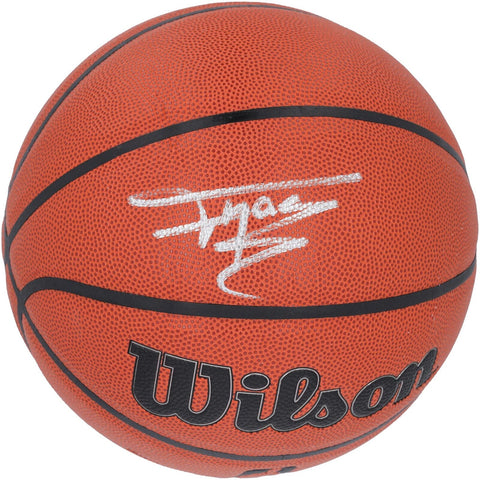 Tracy McGrady Rockets Signed Wilson Authentic Series Indoor/Outdoor Basketball