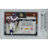 Adrian Peterson Autographed '10 Classic Sundays Best #19 Card Beckett 49827