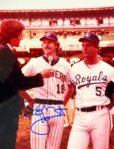 ROBIN YOUNT Signed Milwaukee Brewers 8x10 Photo #10 AUTO