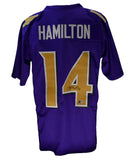 Kyle Hamilton Signed Color Rush Football Jersey Baltimore Ravens Beckett 200748