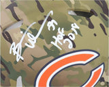 Brian Urlacher Bears Signed Camo Alternate Authentic Helmet & "HOF 18" Insc