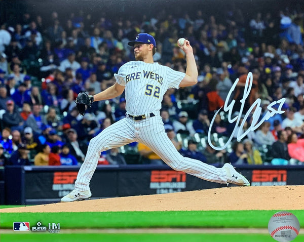 Brewers Pitcher ERIC LAUER Signed 8x10 Photo #3 AUTO