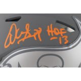 Warren Sapp Autographed Tampa Bay Buccaneers Slate Mini Helmet Beckett 50193