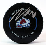 Martin Necas Autographed Colorado Avalanche Official Game Puck - Fanatics COA