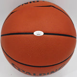 Charles Barkley Autographed NBA Leather Game Basketball 76ers (Flat) JSA AV29215