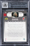 Heat Udonis Haslem Signed 2004 Upper Deck #101 Card Auto Graded 10! BAS Slabbed
