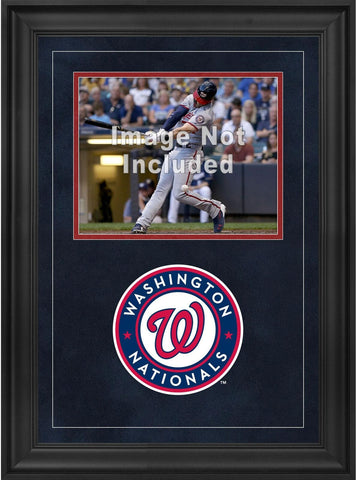 Washington Nationals Deluxe 8" x 10" Horizontal Photo Frame with Team Logo