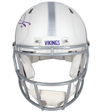 Sam Darnold Autographed Vikings White Alternate Speed Authentic Helmet Fanatics