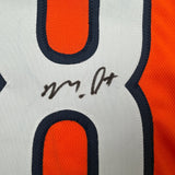 Autographed/Signed Andrew Mukuba Philadelphia Black Pro Cut Jersey JSA COA