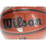 Sterling Henderson Autographed Trail Blazers Wilson Basketball Fanatics