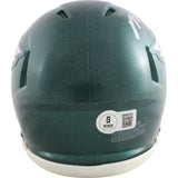 Michael Vick Autographed Philadelphia Eagles Mini Helmet Beckett Witness 49867