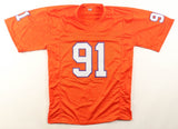 Michael Dean Perry Signed Clemson Tigers Jersey (JSA COA) 1988 Browns 2nd Rnd Pk