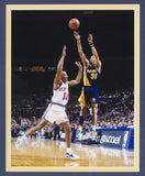 Reggie Miller Framed 8x10 Indiana Pacers Photo w/Laser Engraved Signature