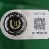 Breece Hall Autographed New York Jets 19-23 TB Helmet Proline Beckett 58535