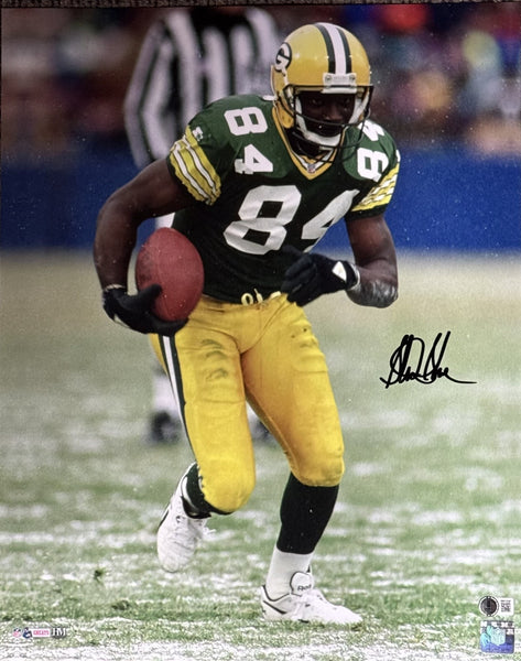 Packers Receiver STERLING SHARPE Signed 16x20 Photo #2 AUTO - BAS