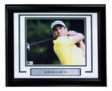 Sergio Garcia Signed Framed 8x10 PGA LIV Golf Photo BAS