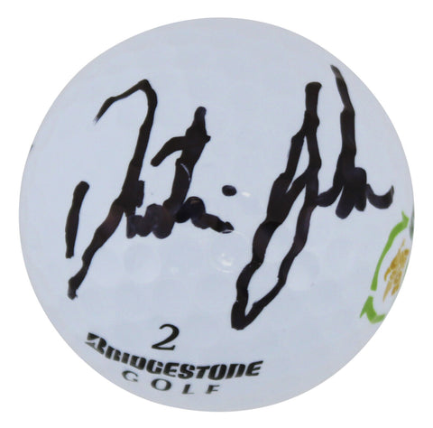 Dustin Johnson Authentic Signed Bridgestone WM Open Logo Golf Ball BAS #AC33613