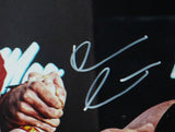 Devon Larratt Signed Unframed 16x20 Horizontal Arm Wrestling Photo - Sleeveless