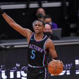 De'Aaron Fox Signed Sacramento Kings Jersey (Beckett) 2017 1st Rd Pk-#5 Overall