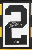 Justin Fields Signed Pittsburgh Steelers Bumble Bee Throwback Jersey (Beckett)
