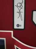 FRAMED KURT WARNER AUTOGRAPHED SIGNED ARIZONA CARDINALS JERSEY BECKETT HOLO