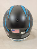 XAVIER LEGETTE SIGNED CAROLINA PANTHERS F/S ALT SPEEDFLEX HELMET W/ INS. BECKETT