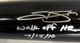 Trevor Story Autographed/Inscribed "Walk Off HR 7/15/18" Old Hickory Bat MLB COA