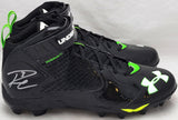Russell Wilson Autographed Under Armor Cleats Seahawks Size 12.5 RW Holo 42145