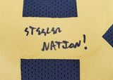 Gunner Olszewski Signed Pittsburgh Steelers Jersey (Beckett) Ex-Bimidji State WR